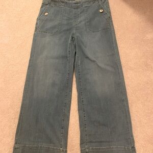 CHICOS WIDE LEGG JEANS